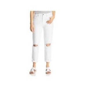 Pistola NWT white distressed girlfriend jeans !!!!
